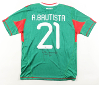 Adolfo Bautista Signed Mexico Adidas Authentic Jersey (JSA) at PristineAuction.com