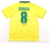 Dunga Signed Brazil Umbro Authentic Jersey (JSA) at PristineAuction.com