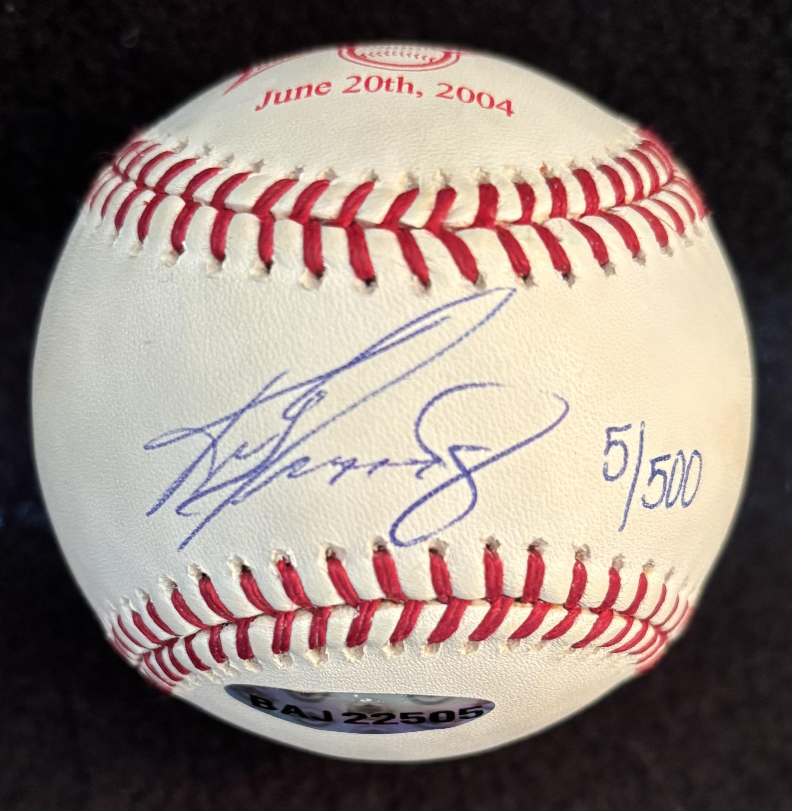 Ken Griffey Jr. Signed LE Commemorative 500 HR OML Baseball (UDA) at PristineAuction.com Ken Griffey Jr. Signed LE Commemorative 500 HR OML Baseball (UDA) at PristineAuction.com