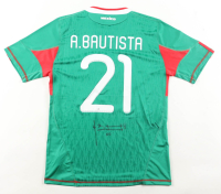 Adolfo Bautista Signed Mexico Adidas Authentic Jersey (JSA) at PristineAuction.com