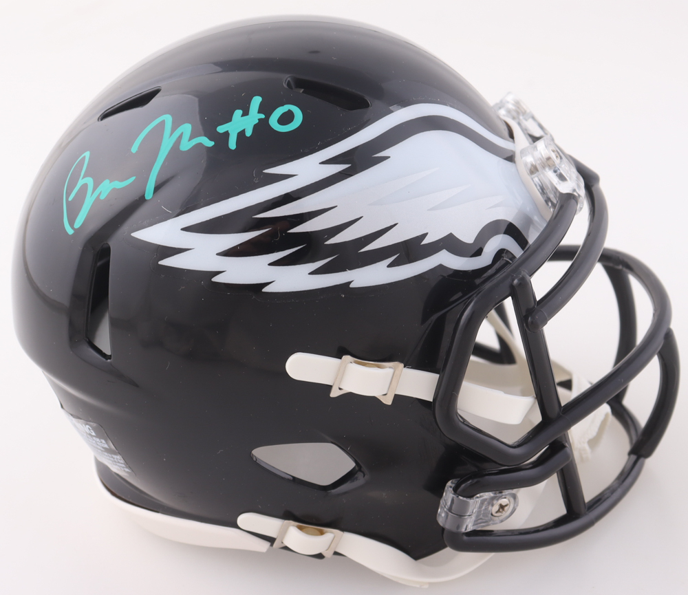 Bryce Huff Signed Eagles Slate Alternate Speed Mini Helmet (JSA) at PristineAuction.com Bryce Huff Signed Eagles Slate Alternate Speed Mini Helmet (JSA) at PristineAuction.com
