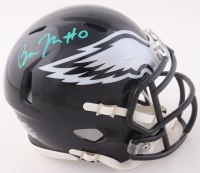 Bryce Huff Signed Eagles Slate Alternate Speed Mini Helmet (JSA) at PristineAuction.com