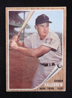 Harmon Killebrew 1962 Topps #70 at PristineAuction.com