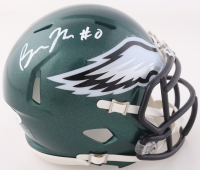 Bryce Huff Signed Eagles Speed Mini Helmet (JSA) at PristineAuction.com