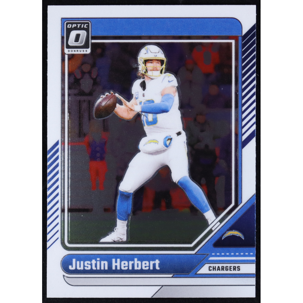 Justin Herbert 2024 Donruss Optic #106 at PristineAuction.com