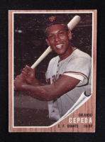Orlando Cepeda 1962 Topps #40 at PristineAuction.com