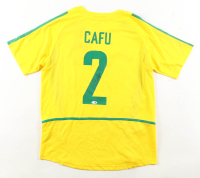Cafu Signed Brazil Nike Authentic Jersey (JSA) at PristineAuction.com