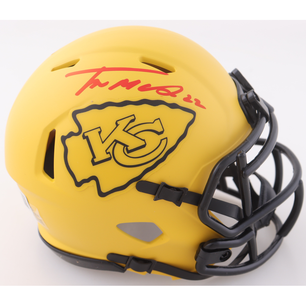 Trent McDuffie Signed Chiefs Rave Alternate Speed Mini Helmet (Beckett) at PristineAuction.com