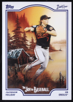 Jackson Holliday 2025 Topps X Bob Ross The Joy of Baseball #32 at PristineAuction.com