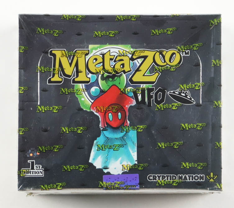 2022 MetaZoo UFO First Edition Booster Box with (36) Packs at PristineAuction.com 2022 MetaZoo UFO First Edition Booster Box with (36) Packs at PristineAuction.com