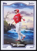 Albert Pujols 2025 Topps X Bob Ross The Joy of Baseball #65 at PristineAuction.com