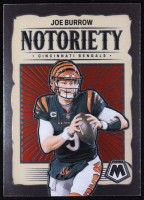 Joe Burrow 2024 Panini Mosaic Notoriety #2 at PristineAuction.com