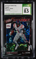 A.J. Brown 2019 Panini Father's Day Prospects Cracked Ice #FB23 RC #24/25 (CSG 8.5) at PristineAuction.com
