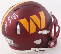 Jaylin Lane Signed Commanders Speed Mini Helmet (Beckett) at PristineAuction.com