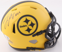 Joey Porter Jr. Signed Steelers Rave Alternate Speed Mini Helmet (JSA) at PristineAuction.com