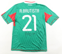 Adolfo Bautista Signed Mexico Adidas Authentic Jersey (JSA) at PristineAuction.com