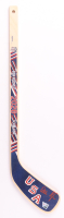 Quinn Huges Signed Team USA Mini Hockey Stick (Fanatics) at PristineAuction.com