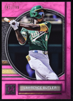 Lawrence Butler 2025 Topps Museum Collection Pink Sapphire #25 #043/199 at PristineAuction.com