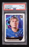 Jaxson Dart 2025 Panini Donruss Rookie Gridiron Kings #RGK-JDT RC (PSA 9) at PristineAuction.com