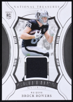 Brock Bowers 2025 Panini National Treasures Century Materials #97 #05/99 RC at PristineAuction.com