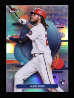 James Wood 2025 Finest Refractors #200 RC at PristineAuction.com