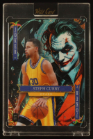 Stephen Curry 2025 Wild Card Jokers Wild Joker Mojo #SDJWM-SCNp01 #1/1 at PristineAuction.com