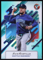 Luis Castillo 2025 Topps Pristine Aqua Pristine Refractors #230 #138/199 at PristineAuction.com
