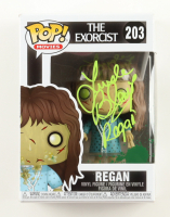 Linda Blair Signed "The Exorcist" #203 Regan Funko Pop! Vinyl Figure Inscribed "Regan" (Beckett) at PristineAuction.com