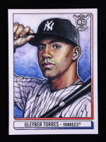 Gleyber Torres 2021 Topps Big League Art of the Game #ATGGT at PristineAuction.com