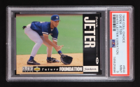 Derek Jeter 1994 Upper Deck Collector's Choice White Letter Variation Future Foundation #644 RC (PSA 9) at PristineAuction.com
