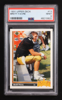 Brett Favre 1991 Upper Deck Star Rookie #13 RC (PSA 9) at PristineAuction.com