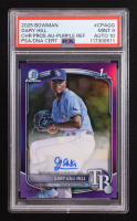 Gary Gill Hill 2025 Bowman Chrome Prospect Autographs Purple Refractors #CPAGG #199/250 (PSA 9 | Autograph Graded 10) at PristineAuction.com