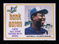 Hank Aaron 1974 Topps #1 715 at PristineAuction.com