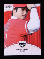 Shohei Ohtani 2018 Leaf Ohtani Baseball #LB01 RC at PristineAuction.com