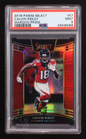 Calvin Ridley 2018 Select Prizm Maroon #57 #92/99 RC (PSA 9) at PristineAuction.com