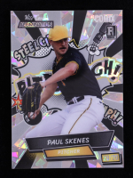 Paul Skenes 2024 Wild Card Alumination Comix Pittsburgh Black/Grey Crystal #ACSPPS2 #20/20 RC at PristineAuction.com