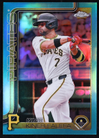 Isiah Kiner-Falefa 2025 Topps Chrome Teal Refractors #42 #071/299 at PristineAuction.com