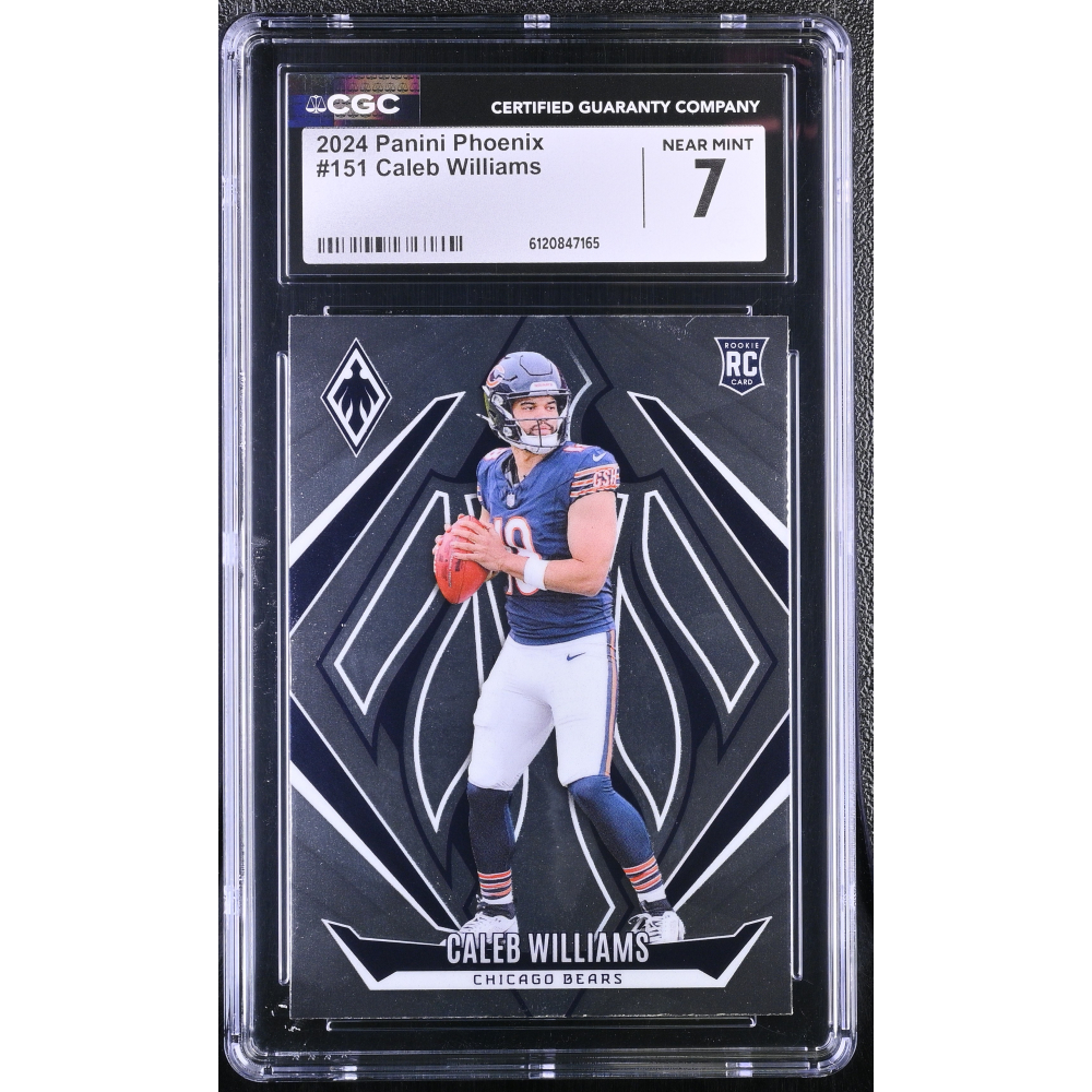 Caleb Williams 2024 Panini Phoenix #151 RC (CGC 7) at PristineAuction.com