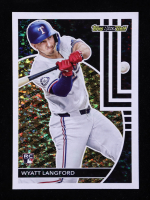 Wyatt Langford 2024 Topps Update Black Gold #BG10 RC at PristineAuction.com