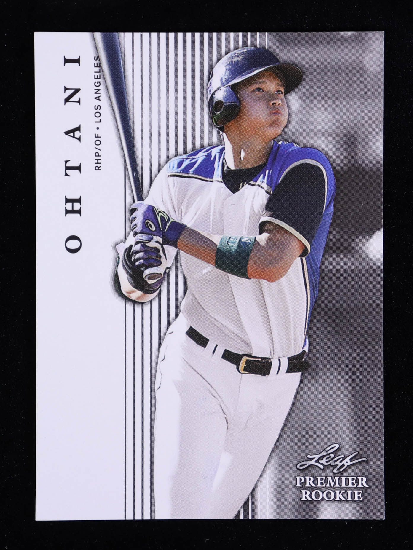 Shohei Ohtani 2018 Leaf Premier Rookies #PR04 RC at PristineAuction.com Shohei Ohtani 2018 Leaf Premier Rookies #PR04 RC at PristineAuction.com