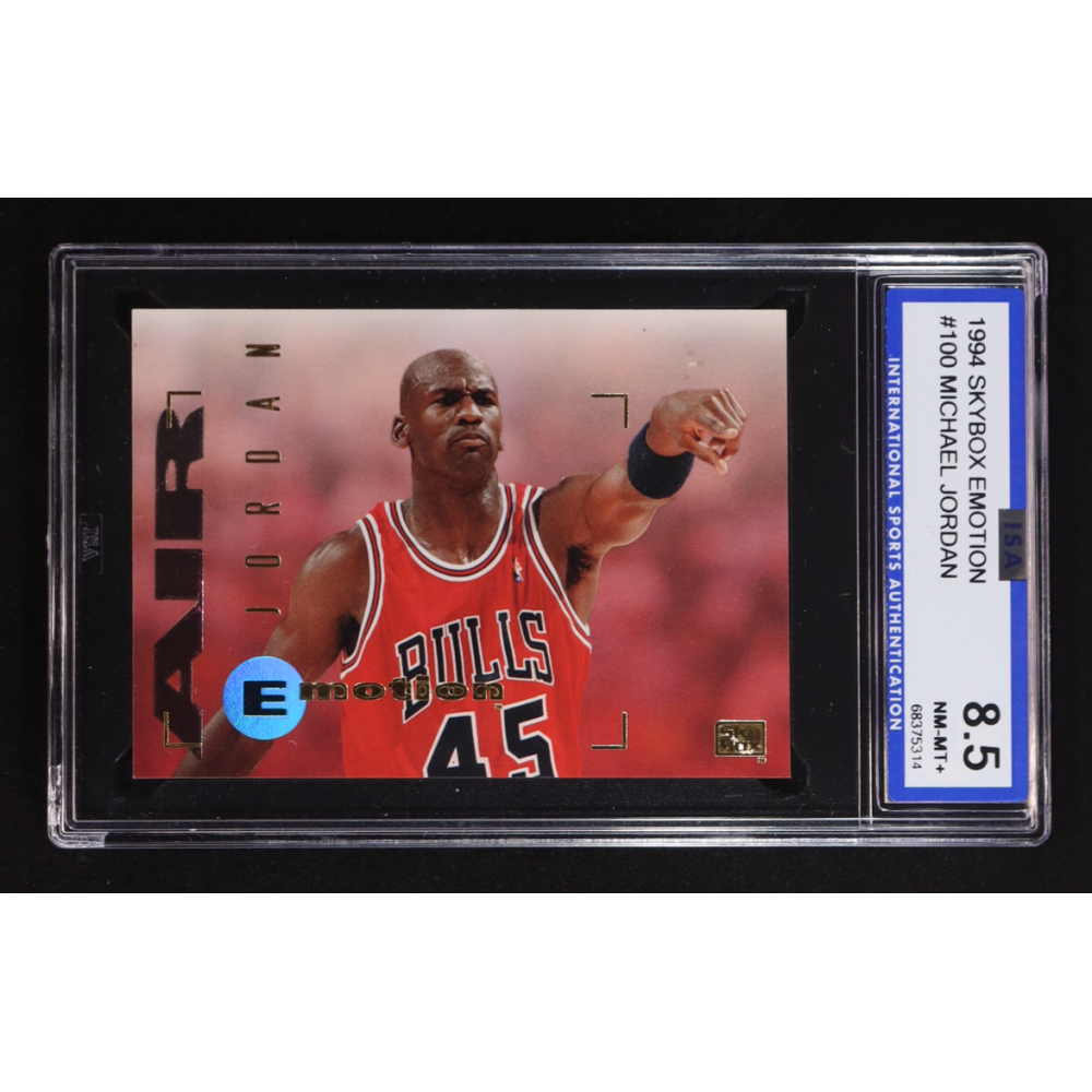 Michael Jordan 1994 Skybox Emotion #100 (ISA 8.5) at PristineAuction.com