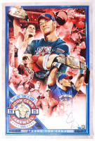 John Cena Signed WWE 27x36 Art Print Poster (Fanatics) at PristineAuction.com