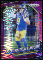 Matthew Stafford 2025 Panini Prizm Prizms Purple Pulsar #21 at PristineAuction.com