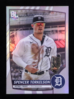 Spencer Torkelson 2023 Topps Big League #228 Rainbow Foil at PristineAuction.com