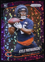 Kyle Monangai 2025 Panini Prizm Prizms No Huddle Purple #348 RC #72/75 at PristineAuction.com