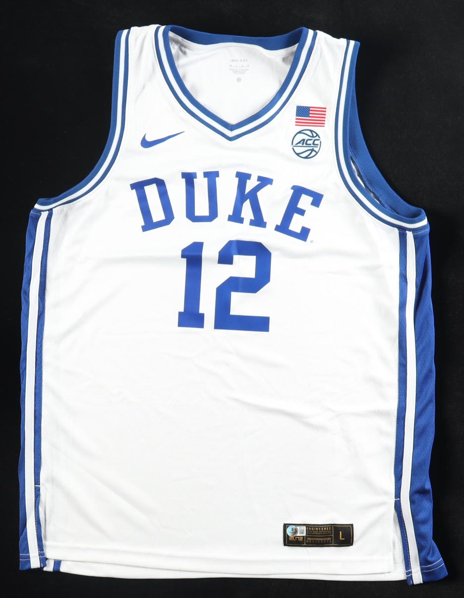 Cameron Boozer Signed Duke Blue Devils Nike Authentic Jersey (Beckett) at PristineAuction.com Cameron Boozer Signed Duke Blue Devils Nike Authentic Jersey (Beckett) at PristineAuction.com