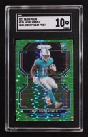 Jaylen Waddle 2021 Panini Neon Green Pulsar Prizm #338 RC (SGC 10) at PristineAuction.com