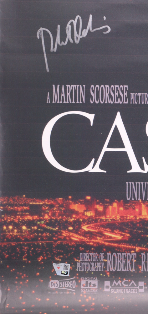 Robert De Niro Signed "Casino" 27x40 Poster (Fanatics) at PristineAuction.com Robert De Niro Signed "Casino" 27x40 Poster (Fanatics) at PristineAuction.com