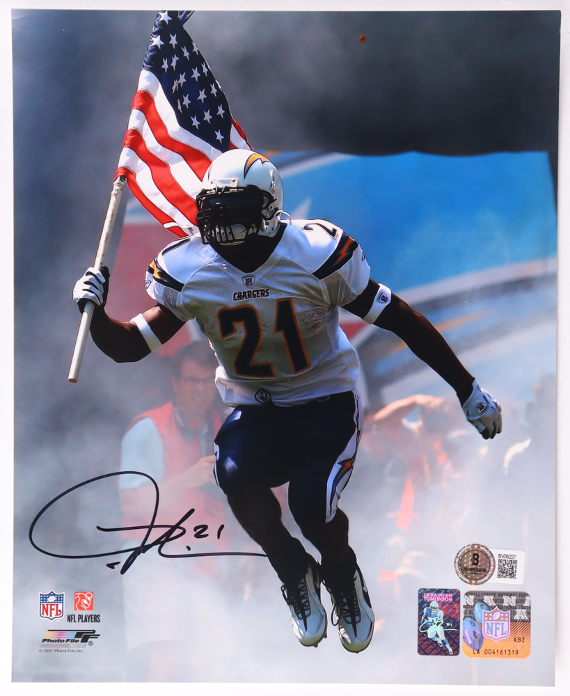 Ladainian Tomlinson Signed Chargers 8x10 Photo (Beckett) at PristineAuction.com Ladainian Tomlinson Signed Chargers 8x10 Photo (Beckett) at PristineAuction.com