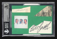 Bill Russell, Bob Cousy & John Havlicek Signed Celtics Cut Collage (BGS) at PristineAuction.com